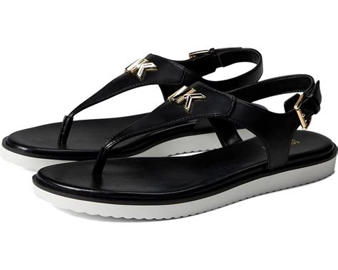 michael kors jelly sandals zappos|Michael Kors jilly flat sandal.